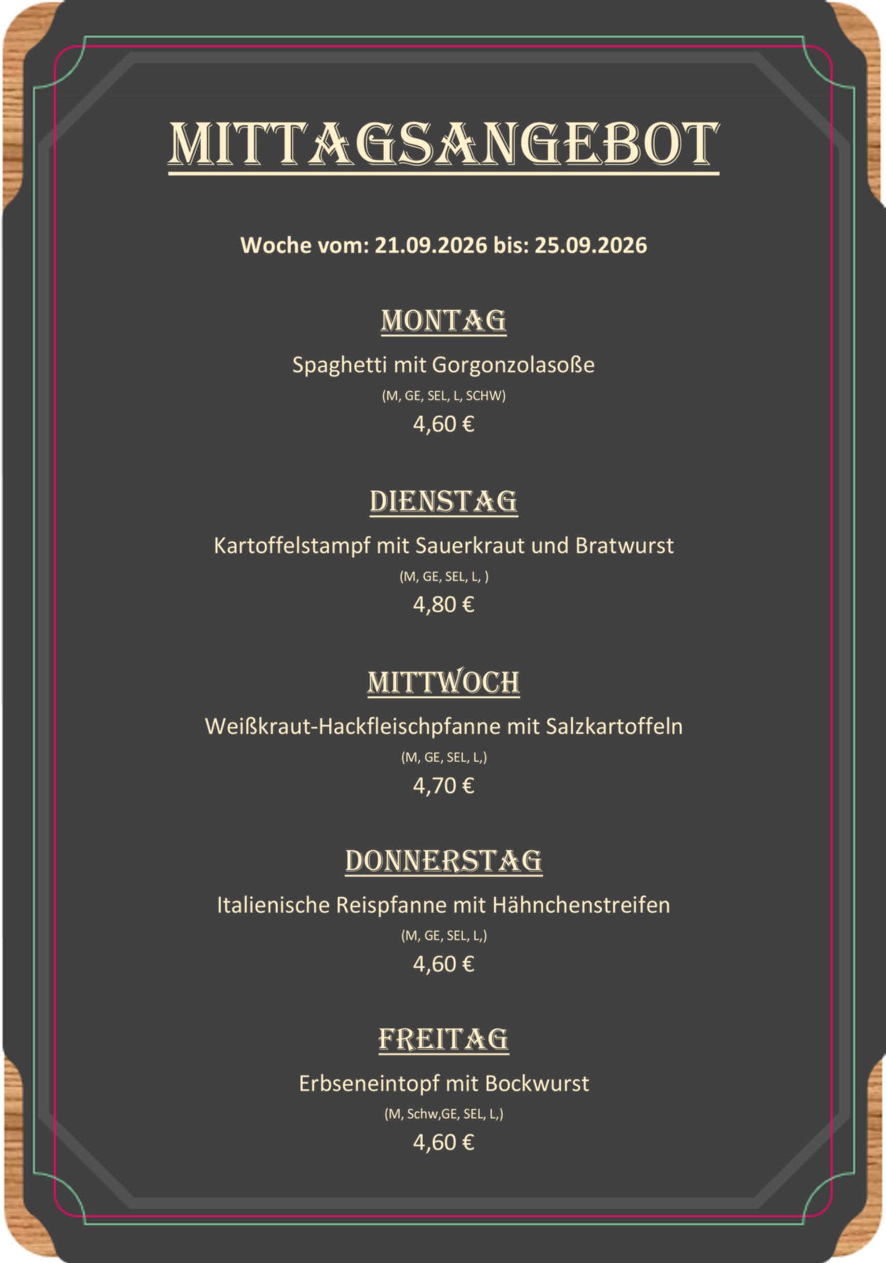 Speiseplan 21 09 2026